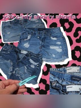 Y2K short shorts